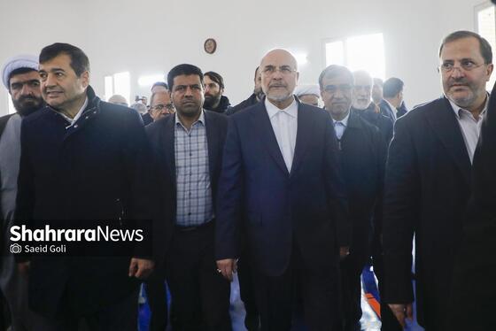 گزارش تصویری | افتتاح خانه کشتی طرقبه با حضور «محمدباقر قالیباف»