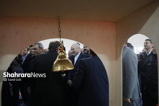 گزارش تصویری | افتتاح خانه کشتی طرقبه با حضور «محمدباقر قالیباف»