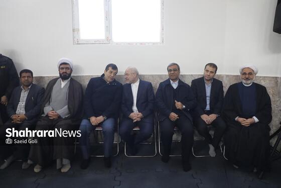 گزارش تصویری | افتتاح خانه کشتی طرقبه با حضور «محمدباقر قالیباف»