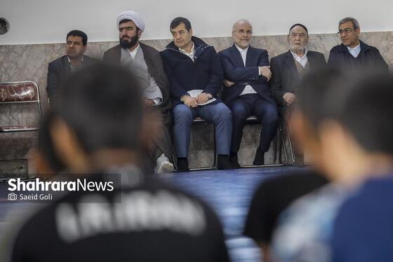 گزارش تصویری | افتتاح خانه کشتی طرقبه با حضور «محمدباقر قالیباف»