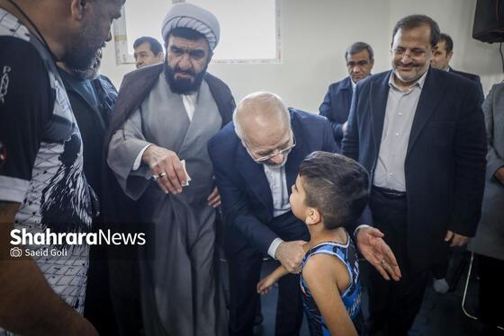 گزارش تصویری | افتتاح خانه کشتی طرقبه با حضور «محمدباقر قالیباف»