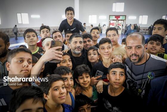 گزارش تصویری | افتتاح خانه کشتی طرقبه با حضور «محمدباقر قالیباف»