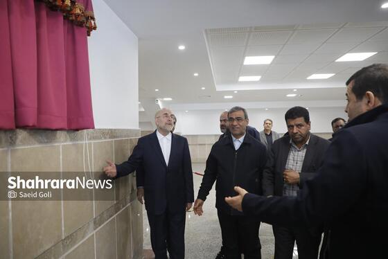 گزارش تصویری | مراسم افتتاح سالن ۶۵۰۰ نفری شهید رئیسی