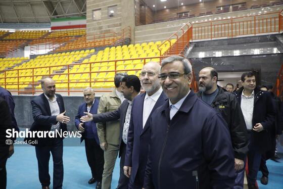 گزارش تصویری | مراسم افتتاح سالن ۶۵۰۰ نفری شهید رئیسی