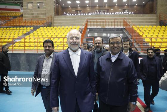 گزارش تصویری | مراسم افتتاح سالن ۶۵۰۰ نفری شهید رئیسی