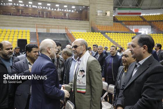 گزارش تصویری | مراسم افتتاح سالن ۶۵۰۰ نفری شهید رئیسی