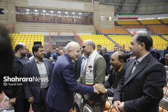 گزارش تصویری | مراسم افتتاح سالن ۶۵۰۰ نفری شهید رئیسی