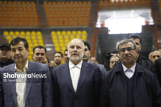 گزارش تصویری | مراسم افتتاح سالن ۶۵۰۰ نفری شهید رئیسی