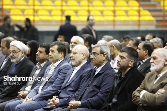 گزارش تصویری | مراسم افتتاح سالن ۶۵۰۰ نفری شهید رئیسی