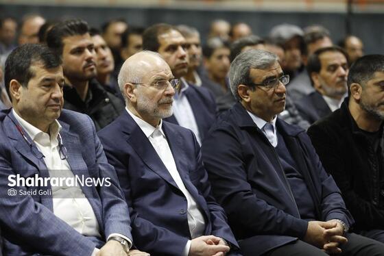 گزارش تصویری | مراسم افتتاح سالن ۶۵۰۰ نفری شهید رئیسی