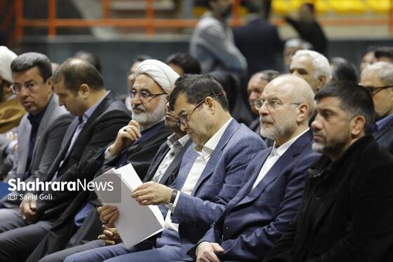 گزارش تصویری | مراسم افتتاح سالن ۶۵۰۰ نفری شهید رئیسی