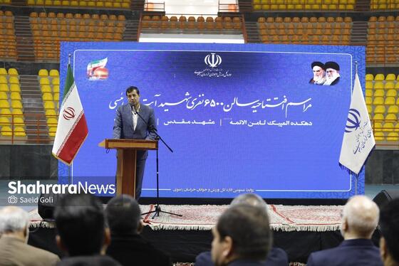 گزارش تصویری | مراسم افتتاح سالن ۶۵۰۰ نفری شهید رئیسی