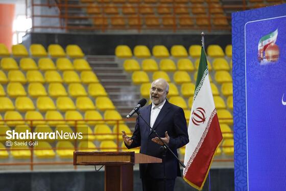 گزارش تصویری | مراسم افتتاح سالن ۶۵۰۰ نفری شهید رئیسی