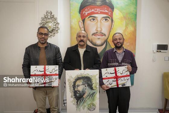 گزارش تصویری | ششمین دوره جایزه فرهنگی و هنری «هنرمند شهید مهدی منصوب»