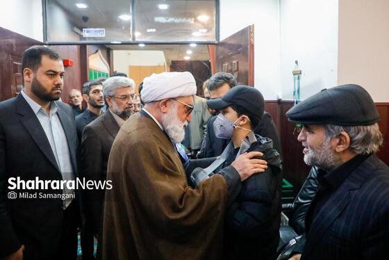 گزارش تصویری | مراسم ترحیم همسر و فرزندان معاون رئیس‌جمهور در مشهد