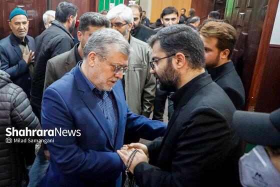 گزارش تصویری | مراسم ترحیم همسر و فرزندان معاون رئیس‌جمهور در مشهد