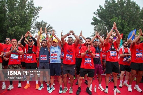 گزارش تصویری | مسابقه بزرگ دوی ماراتن کیش