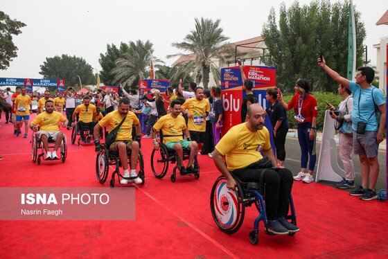 گزارش تصویری | مسابقه بزرگ دوی ماراتن کیش