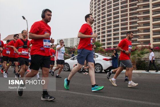 گزارش تصویری | مسابقه بزرگ دوی ماراتن کیش