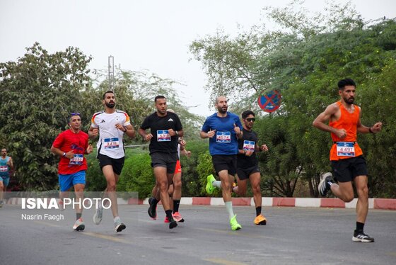 گزارش تصویری | مسابقه بزرگ دوی ماراتن کیش
