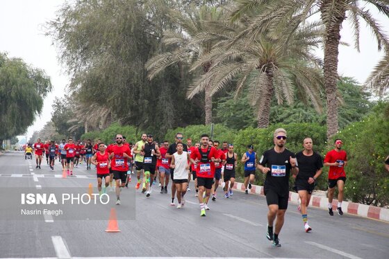 گزارش تصویری | مسابقه بزرگ دوی ماراتن کیش