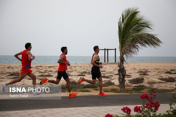 گزارش تصویری | مسابقه بزرگ دوی ماراتن کیش