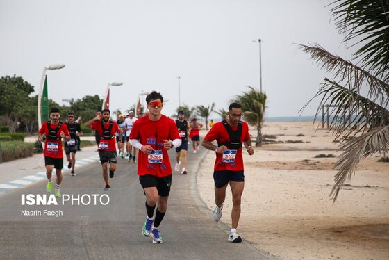 گزارش تصویری | مسابقه بزرگ دوی ماراتن کیش