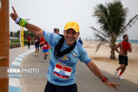 گزارش تصویری | مسابقه بزرگ دوی ماراتن کیش