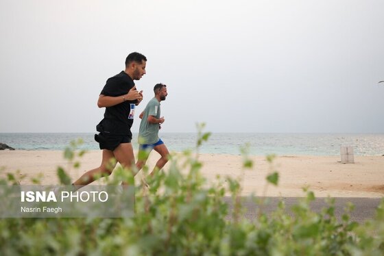 گزارش تصویری | مسابقه بزرگ دوی ماراتن کیش