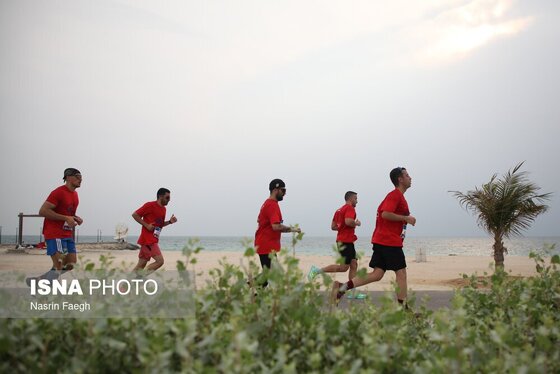 گزارش تصویری | مسابقه بزرگ دوی ماراتن کیش