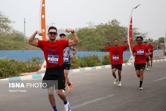 گزارش تصویری | مسابقه بزرگ دوی ماراتن کیش