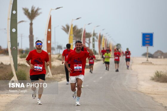 گزارش تصویری | مسابقه بزرگ دوی ماراتن کیش