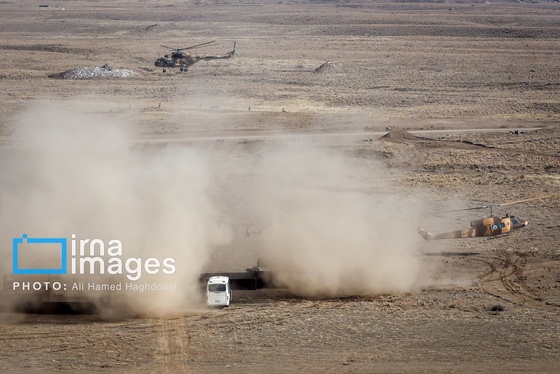 گزارش تصویری | رزمایش مشترک ضدتروریستی «سهند ۲۰۲۵»