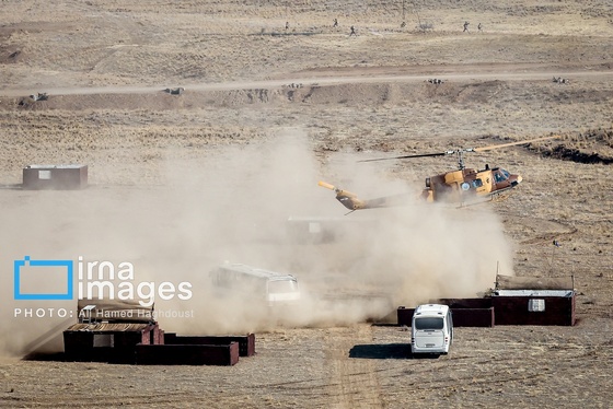 گزارش تصویری | رزمایش مشترک ضدتروریستی «سهند ۲۰۲۵»