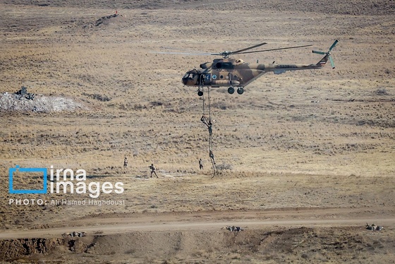 گزارش تصویری | رزمایش مشترک ضدتروریستی «سهند ۲۰۲۵»