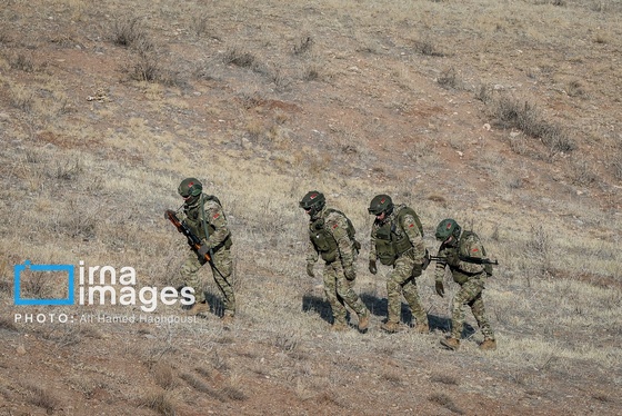 گزارش تصویری | رزمایش مشترک ضدتروریستی «سهند ۲۰۲۵»