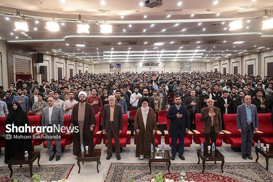 گزارش تصویری | دیدار آیت‌الله علم‌الهدی با دانشجویان و اساتید دانشگاه فرهنگیان مشهد به‌مناسبت «روز دانشجو» (۱۶ آذر ۱۴۰۴)