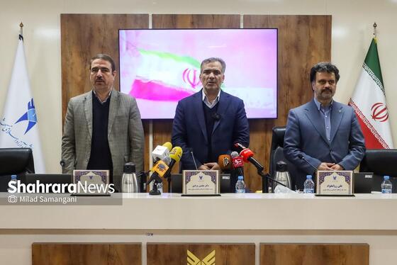 گزارش تصویری | نشست خبری دکتر محسن مرادی، رئیس دانشگاه آزاد اسلامی خراسان رضوی (۱۷ آذر ۱۴۰۴)