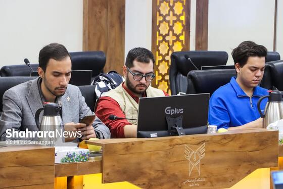 گزارش تصویری | نشست خبری دکتر محسن مرادی، رئیس دانشگاه آزاد اسلامی خراسان رضوی (۱۷ آذر ۱۴۰۴)