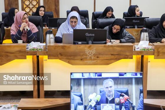 گزارش تصویری | نشست خبری دکتر محسن مرادی، رئیس دانشگاه آزاد اسلامی خراسان رضوی (۱۷ آذر ۱۴۰۴)