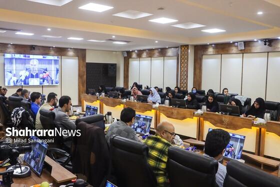 گزارش تصویری | نشست خبری دکتر محسن مرادی، رئیس دانشگاه آزاد اسلامی خراسان رضوی (۱۷ آذر ۱۴۰۴)