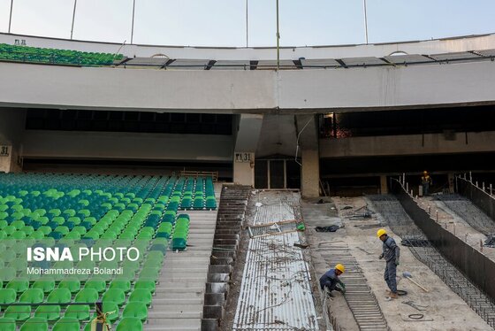 گزارش تصویری | استادیوم ۱۰۰ هزار نفری آزادی ۱۷ آذر ۱۴۰۴