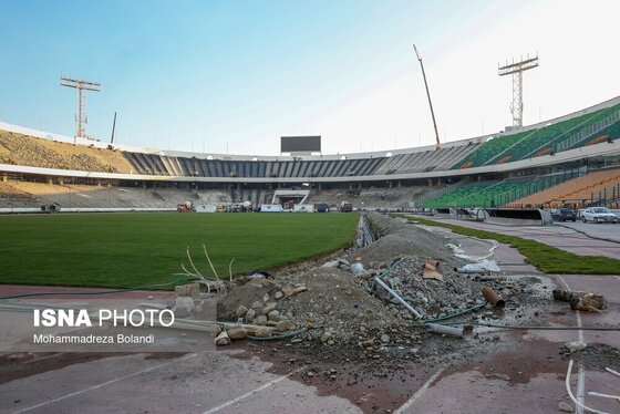 گزارش تصویری | استادیوم ۱۰۰ هزار نفری آزادی ۱۷ آذر ۱۴۰۴