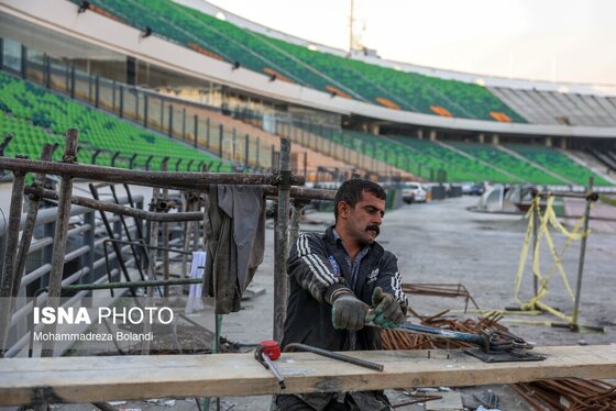 گزارش تصویری | استادیوم ۱۰۰ هزار نفری آزادی ۱۷ آذر ۱۴۰۴
