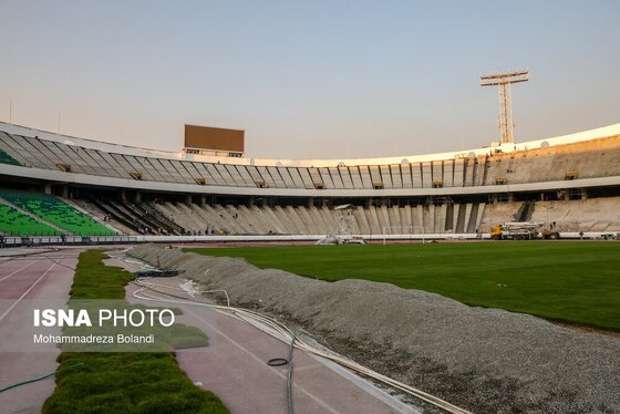 گزارش تصویری | استادیوم ۱۰۰ هزار نفری آزادی ۱۷ آذر ۱۴۰۴