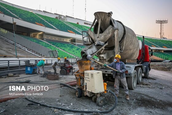 گزارش تصویری | استادیوم ۱۰۰ هزار نفری آزادی ۱۷ آذر ۱۴۰۴