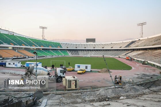 گزارش تصویری | استادیوم ۱۰۰ هزار نفری آزادی ۱۷ آذر ۱۴۰۴