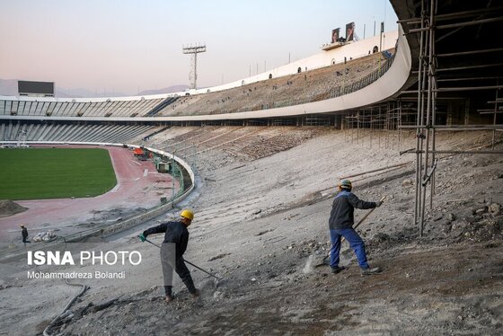 گزارش تصویری | استادیوم ۱۰۰ هزار نفری آزادی ۱۷ آذر ۱۴۰۴