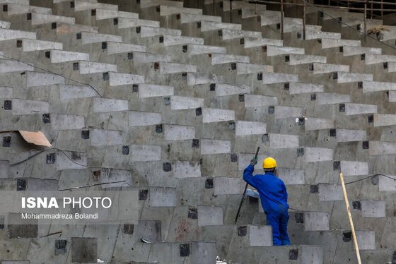 گزارش تصویری | استادیوم ۱۰۰ هزار نفری آزادی ۱۷ آذر ۱۴۰۴
