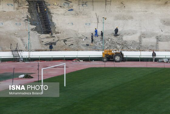 گزارش تصویری | استادیوم ۱۰۰ هزار نفری آزادی ۱۷ آذر ۱۴۰۴